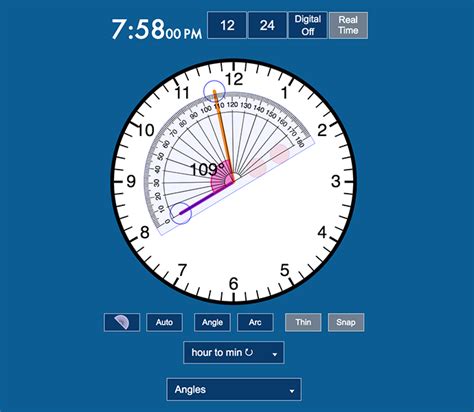 Image result for Interactive Clock Analog Clock