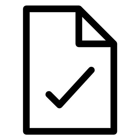 Toradh íomhá ar File Check Vector Png
