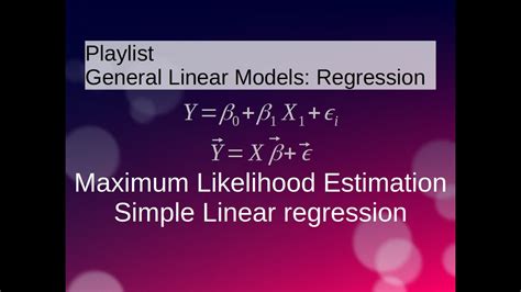 Afbeeldingsresultaten voor Linear Regression Maximum Likelihood