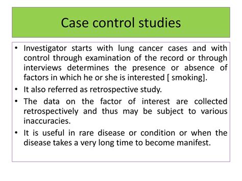 Image result for Observational Study Design Examples