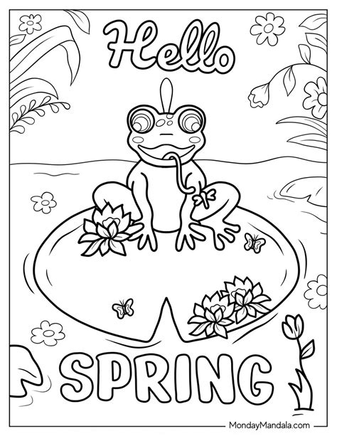 Spring Coloring Pages for Middle School માટે ઇમેજ પરિણામ