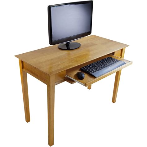 Image result for Solid Wood Computer Desk