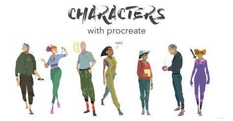 Image result for Procreate Characters