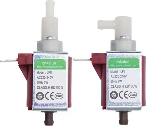 Cnkalun Brand 240V 15-100Ml/Min Solenoid Pump LP8 Self-Priming 7W Solenoid Pump For Perm Machine,Steam Mop