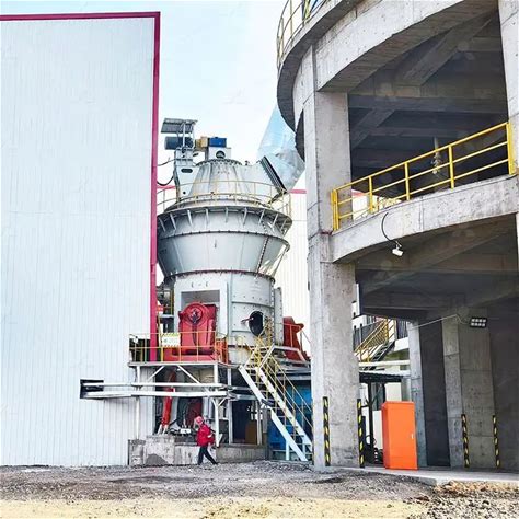 Slag Raw Material Mill Process Flow