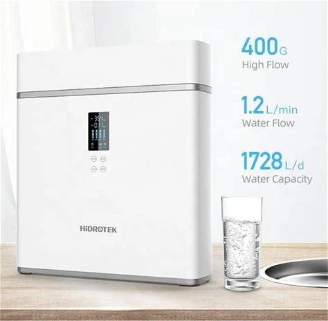 4 Stage NSF Certified 400GPD Wi-Fi Function LCD Screen Ultra Thin Smart Reverse Osmosis Water Filter
