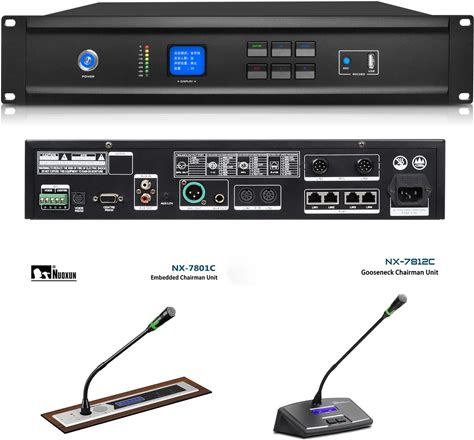 Conferencing Sound System Itc Digital Wired Conference System With Speaker Unit
