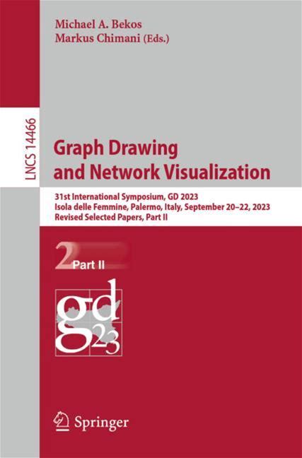 Graph Drawing And Network Visualization - Bekos, Chimani - Soft Cover