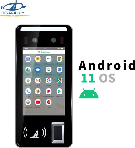 Hfsecurity FR05 Android Face Recognition System NFC Card Time Recording Face Recognition Terminal With Free Software