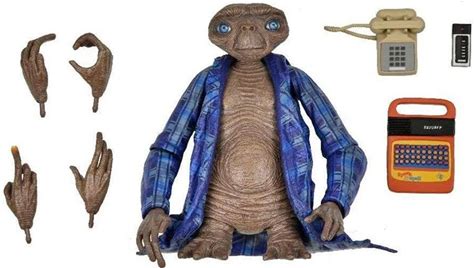 NECA 55078 E.T.. Alien Telepathic 40th Anniversary 7-Inch Action Figure