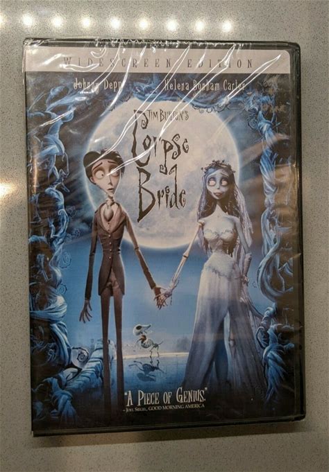 Tim Burton's Corpse Bride (Dvd, 2005) Sealed Widescreen Free Shipping