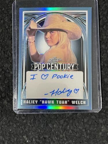 2024 Pop Century Haliey “Hawk Tuah” Welch 75/75 Leaf Auto