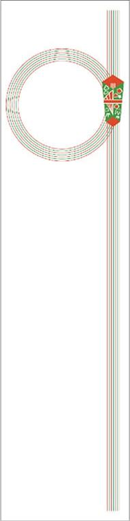 ササガワ 札紙 輪のし 無字 28-40 100枚/袋(ご注文単位10袋)|ラッピング用品|4974268240231|シモジマオンラインショップ