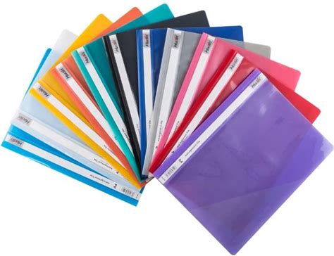 A4 Clear Plastic Report File Folder PP Management File Business File