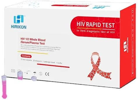 Hirikon A Simple And Non Invasive Hiv 1/2 Whole Blood/Serum/Plasma Test Method