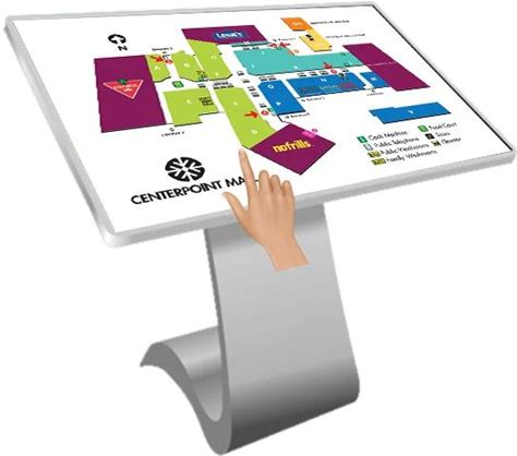 3D Map Wayfinding Touch Kiosk, Navigation Software