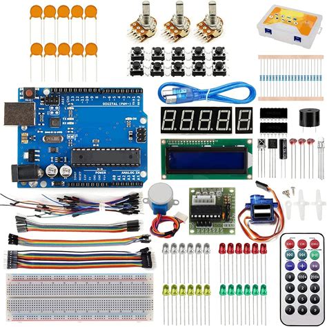 OSOYOO アルドゥイーノをはじめよう Arduino用学習キット 電子工作 初心者実験キット Mega2560 UNO R3 Nanoと互換