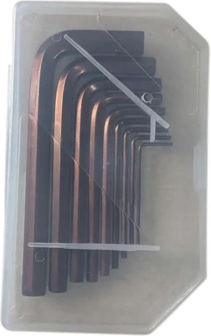 High Quality Stainless Steel L Type Allen Wrench Set Torx Head Double Socket Hexagonal Blossom Tool Packed In Box