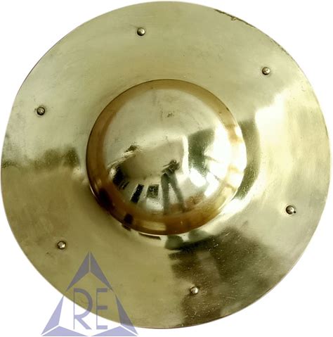 Medieval Buckler Steel Round Layered Viking Battle Shield Boss