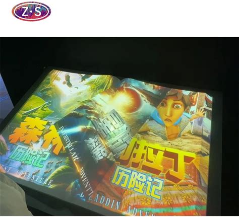 Virtual Flip Book Projection Software System Restaurant Menu Projection 3D Digital Flipbook Interactive Projector