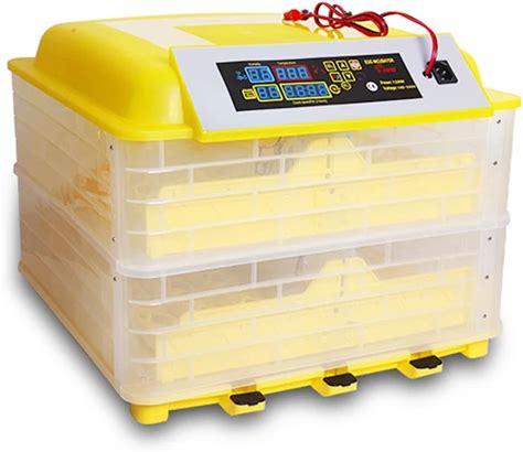 Tolcat Hot Sale LED Light Dual Power 98% Egg Tray Motor Incubator 112 Eggs 12V Eggs Incubator Hatch
