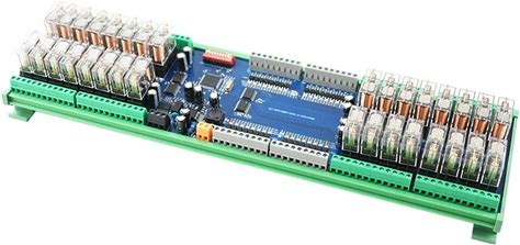 Huaqingjun 32-Channel RS485 Communication Inputs Outputs Relay Module Modbus RTU Protocol For Contactor