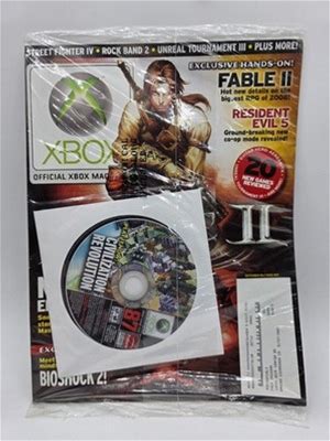 "Official Xbox Magazine" & Disc, Fable Ii Issue 87 September, 2008