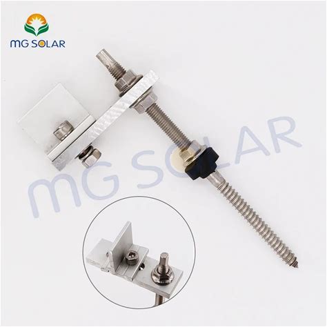 Metal Roof Solar Mounting System L-Foot Hanger Bolt PV Panel Installation Hanger Bolt Screw Kit