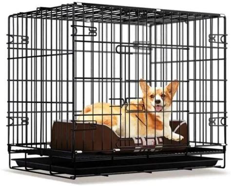 Real Fort Foldable Steel Wire Mesh Cage Popular Products Crate Dog Kennel For Outdoor