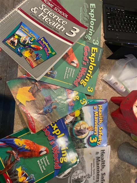 Abeka Science And Health 3 Curriculum Lesson Plans Lot 7 Books Huge