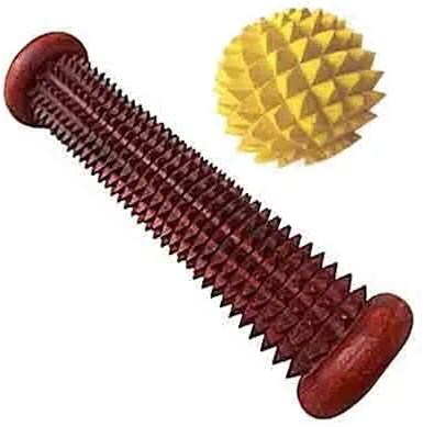 Naturesooth Handcrafted Wooden Limb Massager - Relieves Tired Leg And Arm Muscles