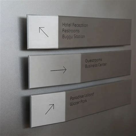JAGUARSIGN Manufacturer Custom Directory Signs Entryway Wayfinding Signs Building Floor Directional Signage