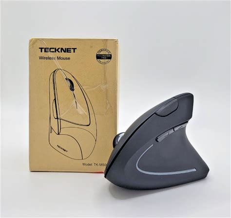 Tecknet Ergonomic Bluetooth Vertical Mouse Wireless 4800Dpi Quiet 6