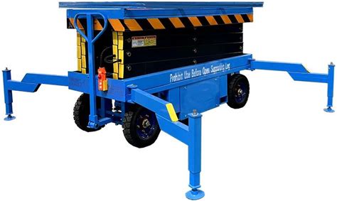 500Kg Mobile Shear Hydraulic Lift Platform Hydraulic Mini Shear Lift