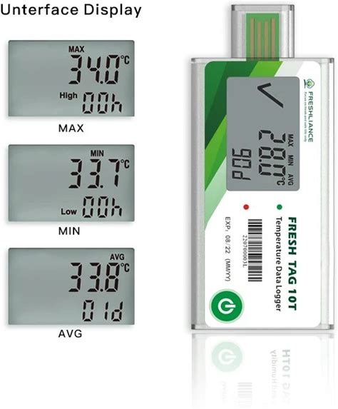 High-Precision Digital Instant Read Temperature Data Logger For Cold Chain Transport