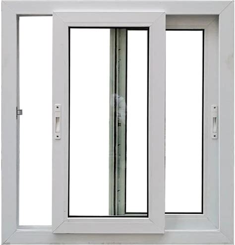 CBMMART Custom Upvc Profile 2 Track Pvc Sliding Window