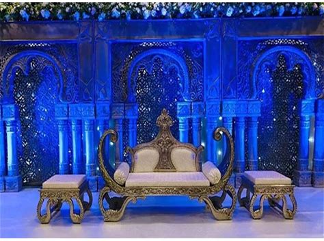 Wedding Reception 3D Backdrop Stage Trending Wedding Stage Back Frame Decoration Modern Wedding 3D Back Frames/Panels