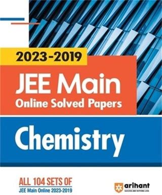 2023 - 2019 Jee Main Online Solved Papers Chemistry (Paperback Or
