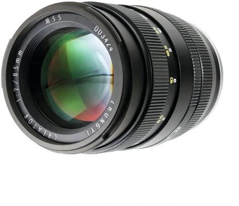 Zhongyi Optics Creator 85mm F2 Manual Fixed-Focus Lens Most Cost-Effective Portrait Photography Lens