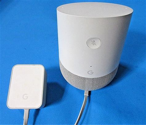 Google Home Smart Assistant - Voice-Activated Smart Speaker - W Google