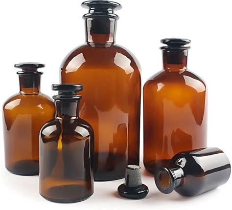 60Ml-1000Ml Laboratory Bottle Classification Narrow Mouth Glass Reagent Bottle