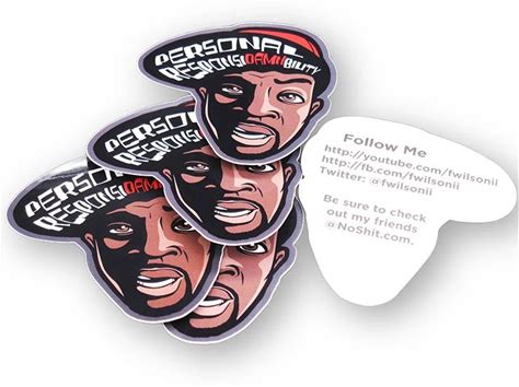 Classic Customized Simple Text Pattern Decorative Sticker