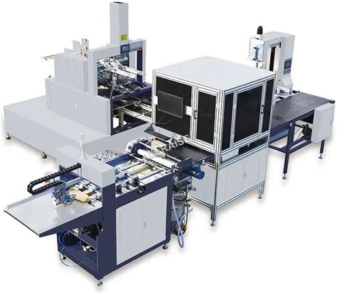 Fully Automatic Rigid Box Making Forming Machine Food Fruit Packing Cardboard Box Making Machine