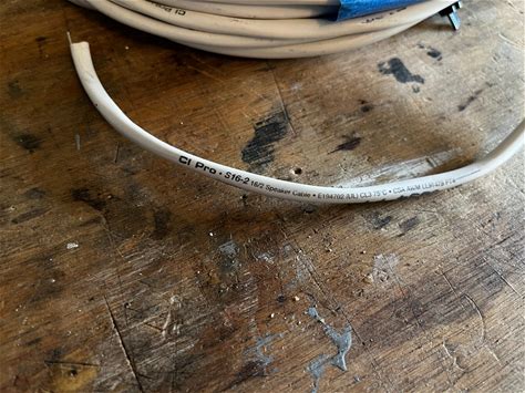 Audio Speaker Wire 16Awg 16/2 Gauge (See Description)