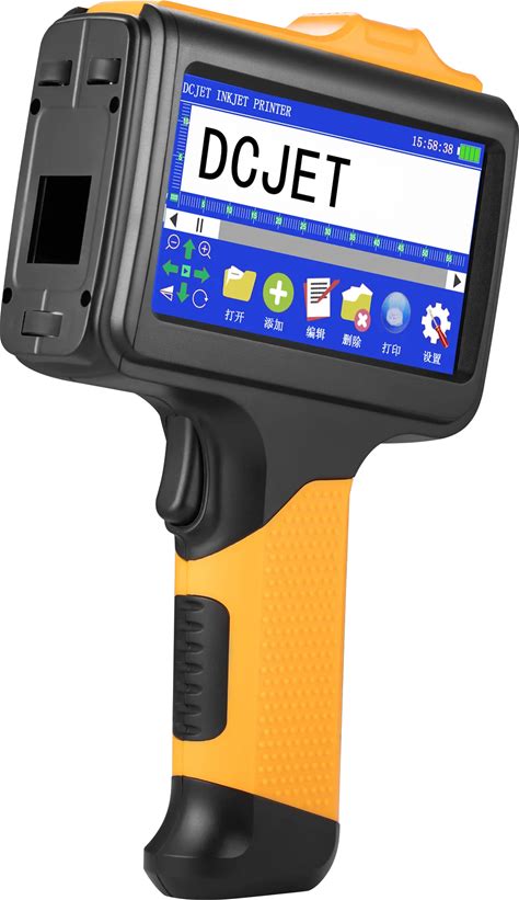 Handheld Beverage Bottle Dates Coding And QR Code TIJ Jet Printer