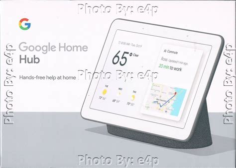 Google Home Hub 7" Google Assistant Wi-Fi Android Ios Brand Factory
