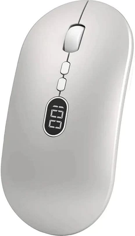 X1 BT Wireless Computer Mouse For Laptop With Battery Level Visible 2.4G Portable USB Mouse Silent Click For Windows Mac