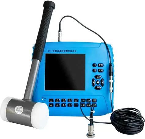 P61 Reflected Wave Method Pile Integrity Test Analyzer Testing Engineering Reflected Foundation Pile Integrity Detection