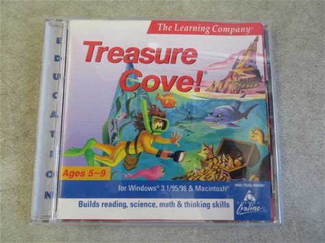 Treasure Cove The Learning Company Pc Windows 98 Game Complete