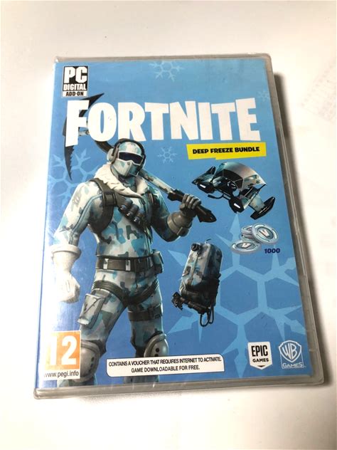 Rare Fortnite Deep Freeze Bundle Pc Code Sealed